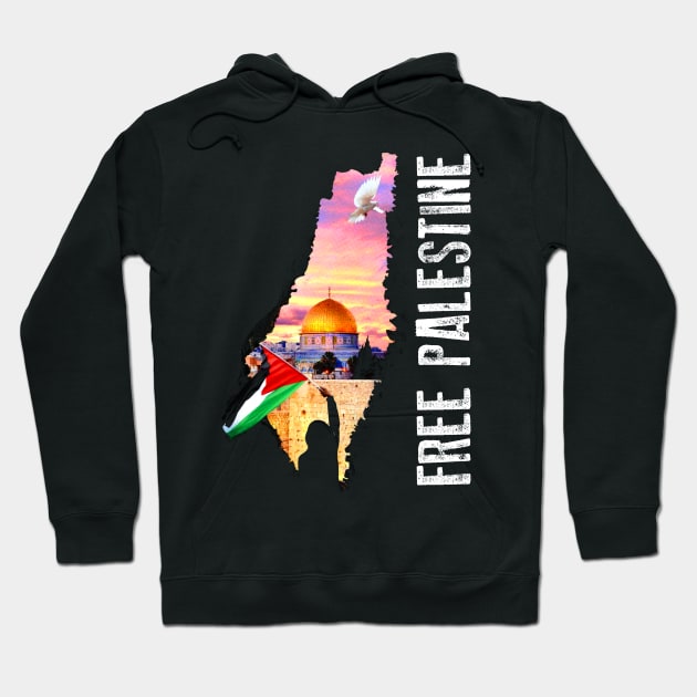 Free Palestine Hoodie by iKaseindustry